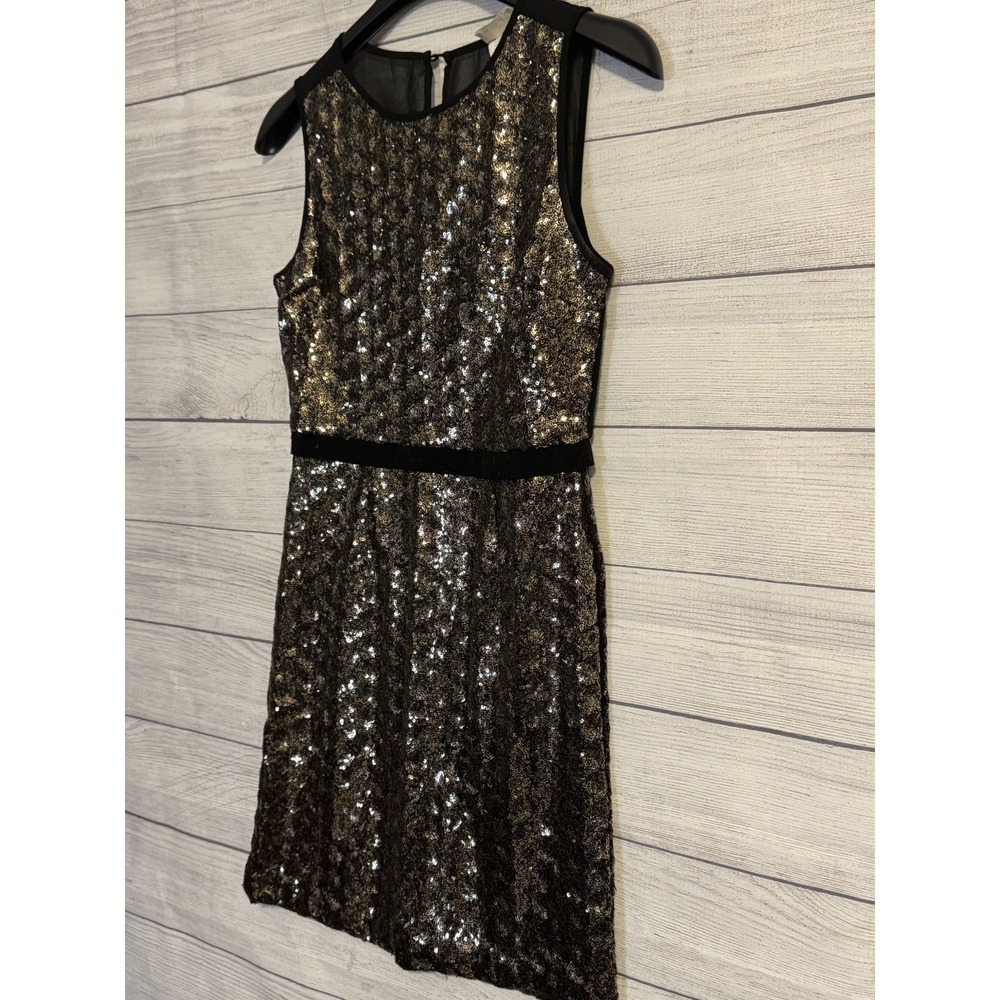 Women's/Juniors Black & Gold Sequin Cocktail Dress – One Clothing – Size XS - Picture 8 of 15